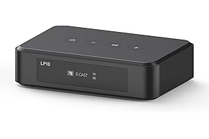 Arylic LP10 Wireless Music Streamer, Supports AirPlay 2, Apple Home and Spotify & Tidal Connect Multiple Streaming Options,Wo