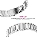 Oitom Stainless Steel Bands for Galaxy Watch 46mm Galaxy S3 Classic/Frontier,22mm Premium Metal Replacement Band(Silver)