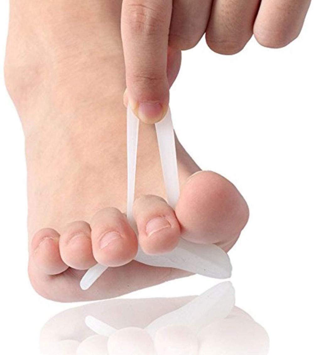 PEDIMEND™ Silicone Gel Hammer Toe Pads - Instantly Relieve Pressure on Bent Toes - Provide Relief from Painful Hammered, Claw Curling, Mallet or Hammertoes - For Men & Women - Foot Care (1PAIR - 2PCS)