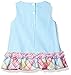 Bonnie Baby Baby Girls' Bunny Appliqued Seersucker Playwear Set, Aqua, 12 m