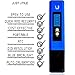 Digital pH Meter - Water Quality Tester, 0.01 High Accuracy and ATC, x6 Calibration Packs - pre calibrated pH Meter for Water, Pool, Soil, Hydroponics, Aquarium, Beer Brewing, Wine, Food, Urine, lab