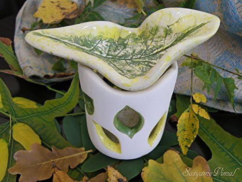 Leaf Style Oil Burner - Aroma Lamp.