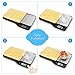 NUTRI FIT Food Scale - 3 in 1 Digital Kitchen Scale, Weight Grams and Ounces with Removable Cutting Board & Tray, LCD Display, 11lb 5kg, Easy for Cooking Baking & Meal Prep, Batteries Included