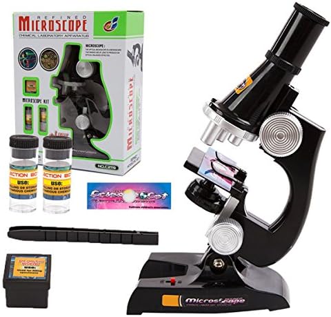 Kmool Kids' Microscope Set for Scientific Exploration, Children's Early Educational Toy