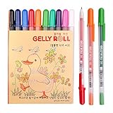 Sakura Pgb10c56 10-piece Gelly Roll Blister Card Gel Ink Pen Set, Fine Point 0.6mm, Assorted Colors