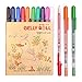 Sakura Pgb10c56 10-piece Gelly Roll Blister Card Gel Ink Pen Set, Fine Point 0.6mm, Assorted Colors