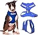 Training (Dog in Training/Do Not Disturb) Blue Colour Coded Non-Pull Front and Back D Ring Padded and Waterproof Vest Dog Harness Prevents Accidents by Warning Others of Your Dog in Advance (L)