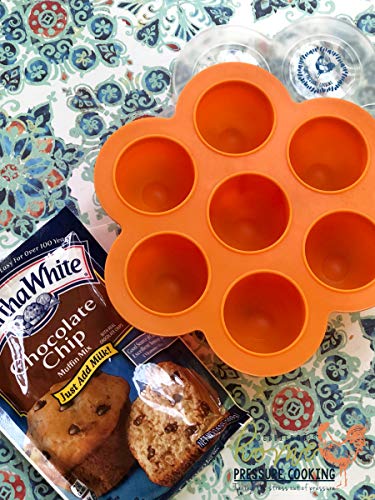 Cake And Egg Bite Silicone Mold for Pressure Cooker, Freezer And Oven