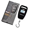 Ultimate54-Portable-Digital-Hanging-Hook-Fishing-and-Luggage-Scale-Multifunction-with-Tare-and-Large-LED-Display-Backlight-110lb50kg-Capacity-Free-Luggage-Strap-Batteries-Included-Black