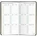 Day-Timer Weekly Planner / Appointment Book 2017, Two Page Per Week, 3-3/8 x 6-1/4, Pocket Size, Black (13551)