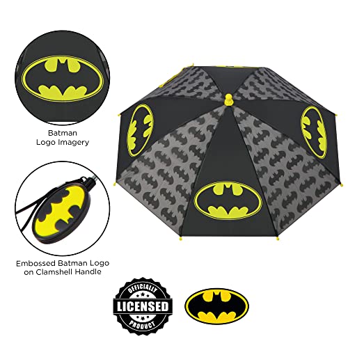 Poncho Serviette Batman DC Comics - Capuche, Coton Rapide Séchage, Pour Garçons