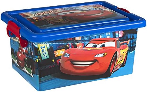 ColorBaby - Caja ordenación 7 litros, diseño cars (76604): Amazon.es: Juguetes y juegos