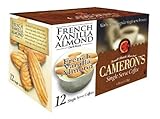 CAMERON'S FRENCH VANILLA ALMOND COFFEE 24 SINGLE SERVE CUPS