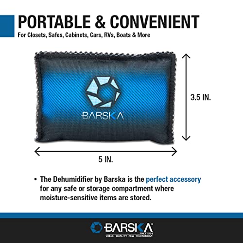 BARSKA Safe Moisture Absorber Dehumidifier for Home Closets, Safes, and