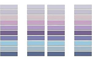 800Pcs Purple Sticky Index Tabs, Page Markers Notes Tabs Writable and Repositionable Book Flags Tabs Strip Index Tabs for Pag