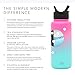 Simple Modern Water Bottle with Straw Lid Vacuum Insulated Stainless Steel Metal Thermos Bottles | Reusable Leak Proof BPA-Free Flask for Gym, Travel, Sports | Summit Collection | 32oz, Sorbet