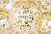 Gold Confetti Balloons - Gold Balloons - PREFILLED 20 Pack 12