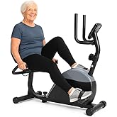 Vive Recumbent Exercise Bike - Stationary Recumbent Exercise Cycle Device for Seniors, Adults, Men and Women - Indoor Fitness Equipment - at Home Cycling, Adjustable Resistances, Digital Display