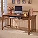 Ashley Furniture Signature Design - Cross Island Large Office Desk - Drop-Down Keyboard Tray - Casual - Medium Brown Finish