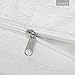 Sleep Tite Hypoallergenic Pillow Protector, King, Set of 2