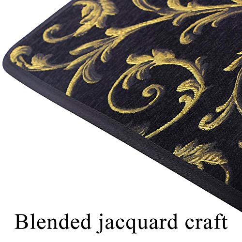 Seloom Stair Treads Carpet NonSlip with Non Skid Rubber Backing Specialized for Indoor Wooden