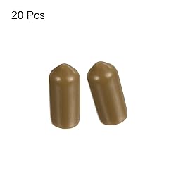 uxcell 20pcs Rubber End Caps 6.5mm(1/4") ID Vinyl