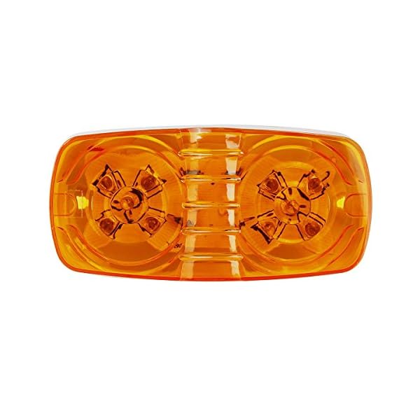 Partsam-FIVE-Trailer-Marker-LED-Light-Double-Bullseye-Amber-10-Diodes-Clearance-Light Partsam-FIVE-Trailer-Marker-LED-Light-Double-Bullseye-Amber-10-Diodes-Clearance-Light