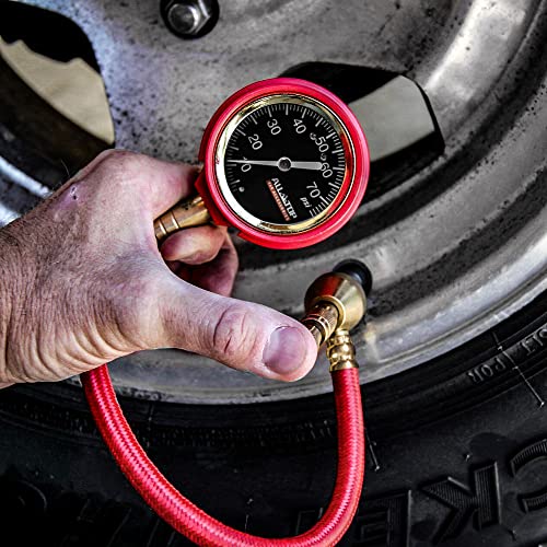 ALLTOP 4x4 Rapid Tire Deflator Kit 070PSI Tire Pressure Gauge /Air