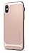 Spigen Neo Hybrid Designed for iPhone X Case (2017) - Pale Dogwood & Platinum Gold