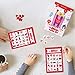 Unomor Valentine's Day Bingo Games for Kids - Bingo Cards with 24 Players for Valentine Party Games, Valentine Crafts School Classroom Activities, Party Favors Supplies