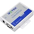 UTEK UT-216 RS232 to RS485/422 Active Vonverter(External-Powered, RS-232 to RS-485/422, Wall-Mounted, 600w Surging protetion)
