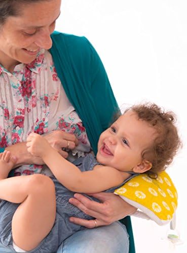 Slip-on Arm Nursing Pillow &amp; Plush w/ Slip-Cover &amp; Carry Bag 8.5 x 7 x 2.75 in