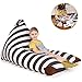POKONBOY Stuffed Animal Bean Bag, Extra Large Stuffed Animal Storage Stuffed Many Animals Bean Bag Chairs for Kids Stuffed Animal Hammock 100% Cotton Canvas Bean Bag Stuffed Animal Storage (Black)