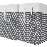 HomeHacks Laundry Baskets, Laundry Hamper with Long