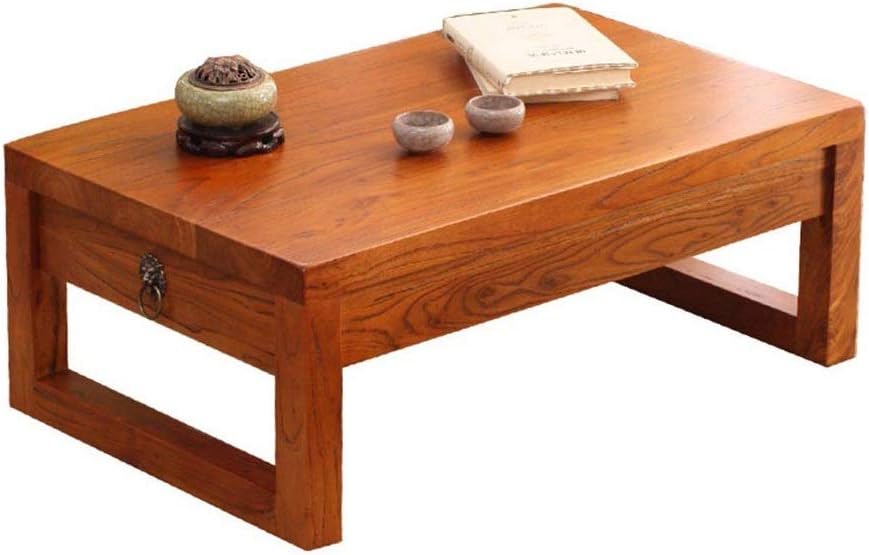 Amazon Com Lxzdz Coffee Table Beech Wood Industrial Coffee Table With Storage Shelf For Living Room Wood Look Furniture Kitchen Dining