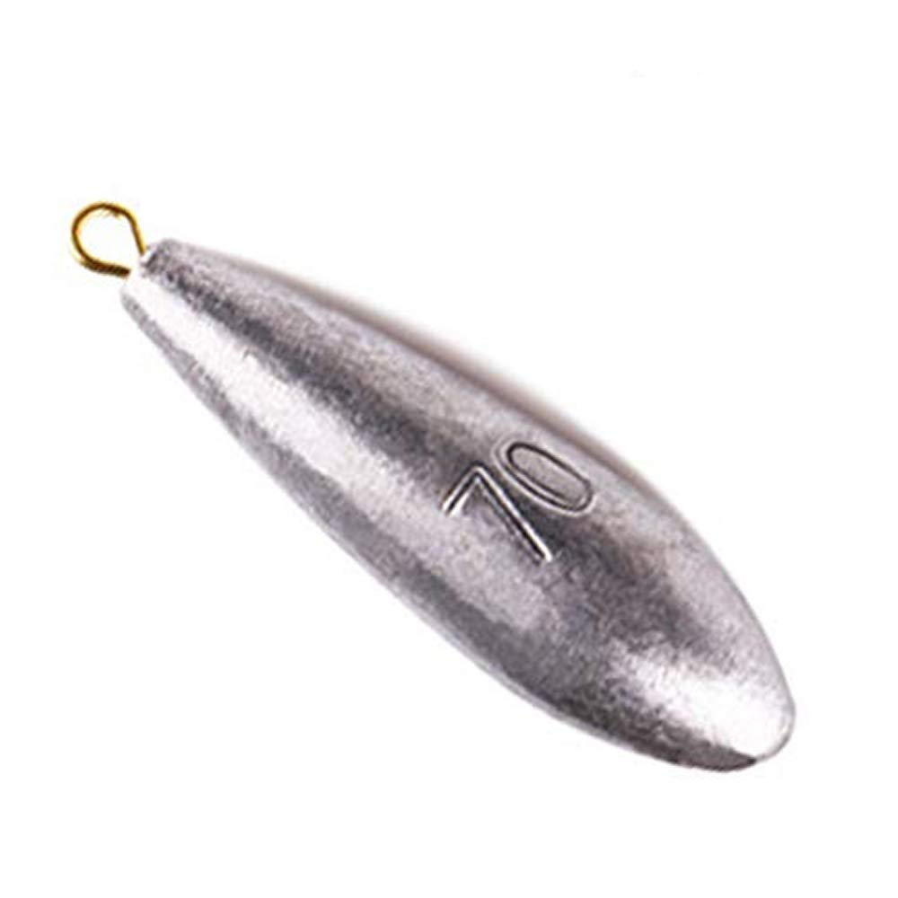 CZ-XING 10 Pcs Fishing Tackle - Sea Fishing Weight Sea Weights Plumb Fishing Weights Used For Coastal Surf Ferry Sea Fishing (Cone -70g)