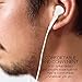 AUDIST SX-3511 Earphones with Inline Universal Microphone and 1-Button Call for all Apple, Android and MP3 Devices – White