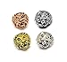 jennysun2010 Solid Metal Lion Head Bracelet Necklace Connector Charm Beads Randomly Mixed 10pcs per Bag for Bracelet Necklace Earrings Jewelry Making Crafts Design