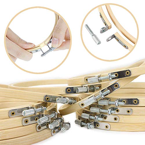 1 Pieces+Embroidery+Bamboo+Circle+Wholesale