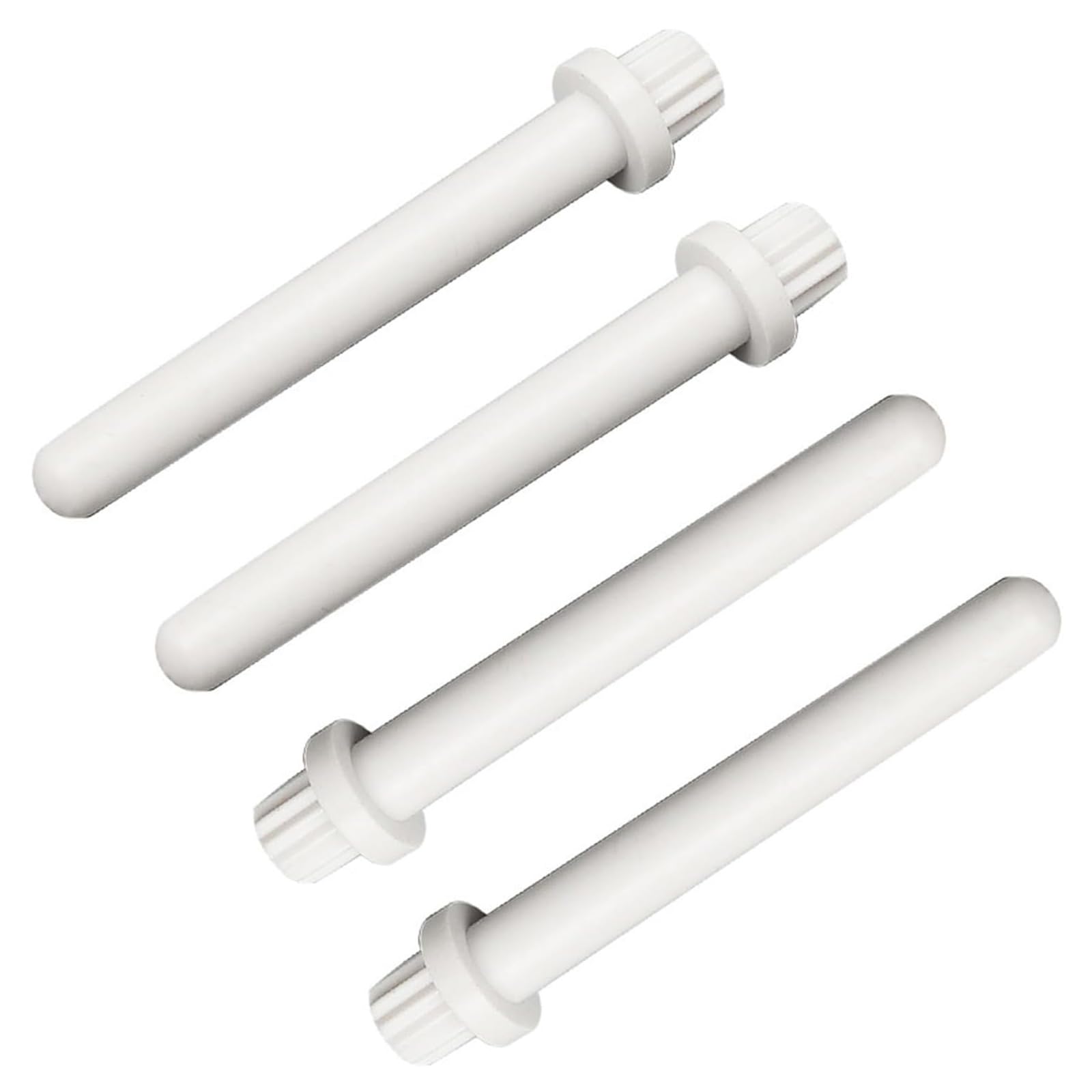 Photo 1 of 4 Pieces Sewing Machine Replacement Accessory, Replacement Parts for Sewing Machines, Sewing Machine Thread Adapter, Spool Holder for Sewing Machine, Sewing Machine Parts White