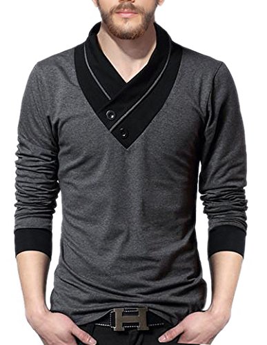 v3squared men's cotton v neck t-shirt ($p-v3squared0s_x-small)