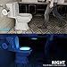 Rechargeable Toilet Light | Elimi 12 Colors Changing LED Light for Toilet Bowl, Motion Activated Sensor Light Up Toilet Seat for Bathroom, Included Battery for Toilet Night Light with Waterproof IP67