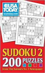 USA TODAY Sudoku 2: 200 Puzzles from The Nation's No. 1 Newspaper (USA ...