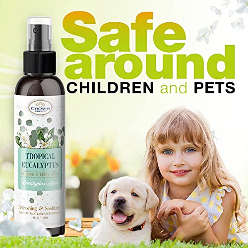 The Crown Choice Natural Air Freshener Spray & Natural Eucalyptus Linen