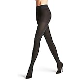FALKE Women's Family Sustainable Cotton Tights, Black (Black 3009) - Sustainable, XL