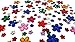 Playscene Craft Jewels With Self Adhesive Back, Flower Theme - 100 Gram Set (Multicolored Flowers)