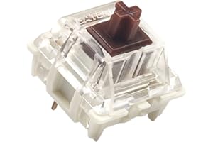 Pack of Gateron ks-9 G PRO Switches for Mechanical Gaming Keyboards | Plate Mounted | Pre Lubed (Gateron PRO Brown, 10 Pcs)