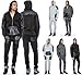 Enimay Men's Athletic Track Jogging Suit Sweatpants Hoodie Gym Apparel Set