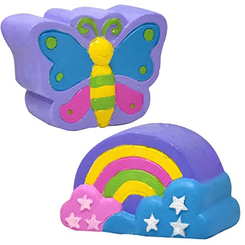 Crayola Paint Your Own Figurines, Decorate Your Own Painting Set, Includes 6 Figurines, 6 Pots