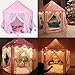 Sherosa Kids Indoor Princess Castle Play Tent - Outdoor Large Children Playhouse with LED Star Lights Presents For Child Toddlers Pink